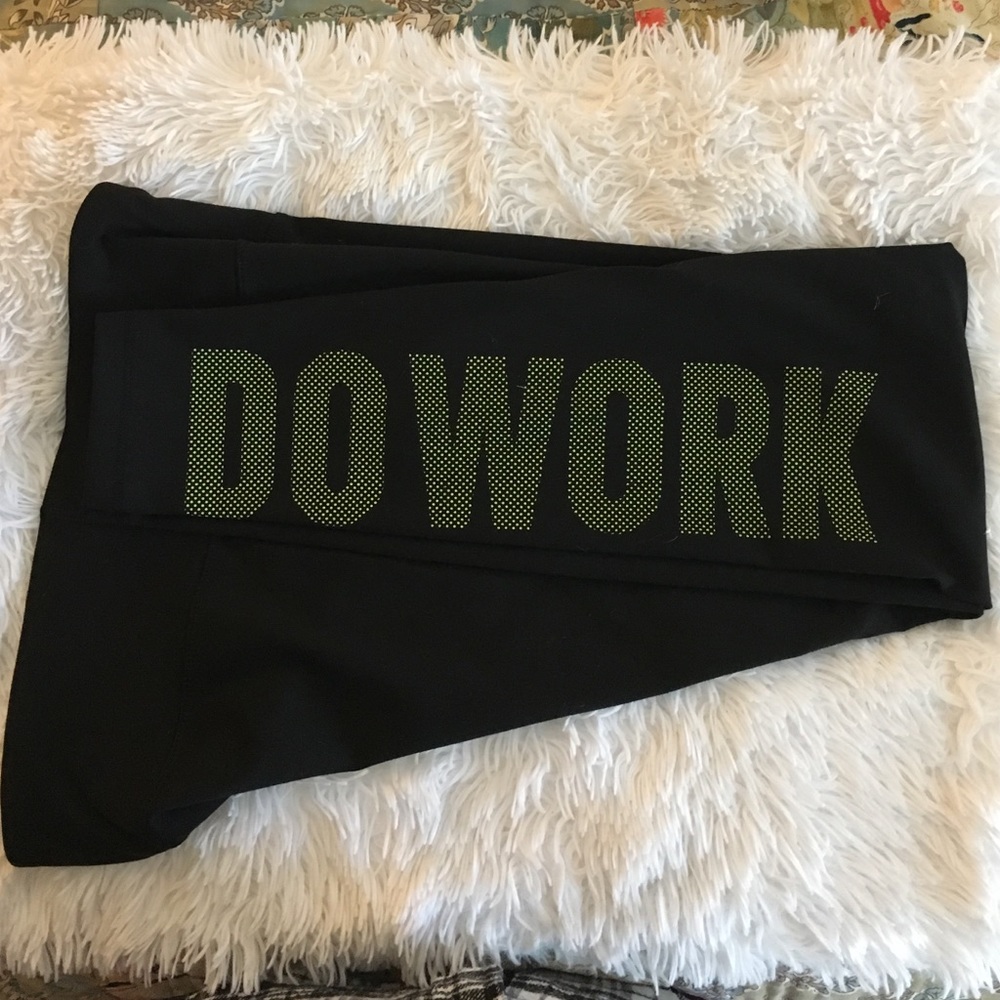 Old Navy "Do Work" exercise leggings
